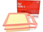 Filtro de Ar do Motor Wega para Mercedes-Benz C43 AMG 3.0 24V 2017 2018 2019 2020 - Cód. FAP4090-2