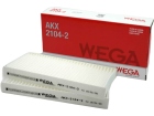 Filtro de Cabine Wega para Jeep Cherokee 3.7 12V 2009 2010 2011 2012 - Cód. AKX-2104-2