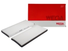 Filtro de Cabine Wega para Nissan Frontier 2.5 16V 2008 2009 2010 2011 2012 2013 2014 2015 2016 - Cód. AKX1957