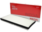 Filtro de Cabine Wega para Volkswagen Saveiro 1.6 1.8 2.0 8V 95/16 - Cód. AKX35279